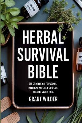 Herbal Survival Bible: Off-Grid Remedies for Wounds, Infections, and Crisis Care When the System Fails - Grant Wilder - cover