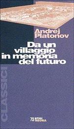 Da un villaggio in memoria del futuro