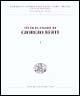 Libro Studi in onore di Giorgio Berti 