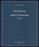 Libro Istituzioni di diritto romano. Ragguaglio Antonio Guarino