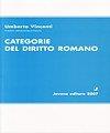 Categorie del diritto romano