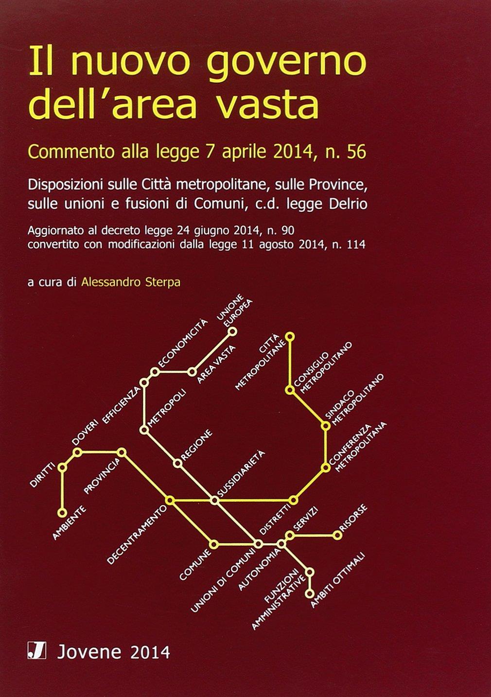 Il nuovo governo dell'area vasta. Commento alla legge 7 aprile 2014...
