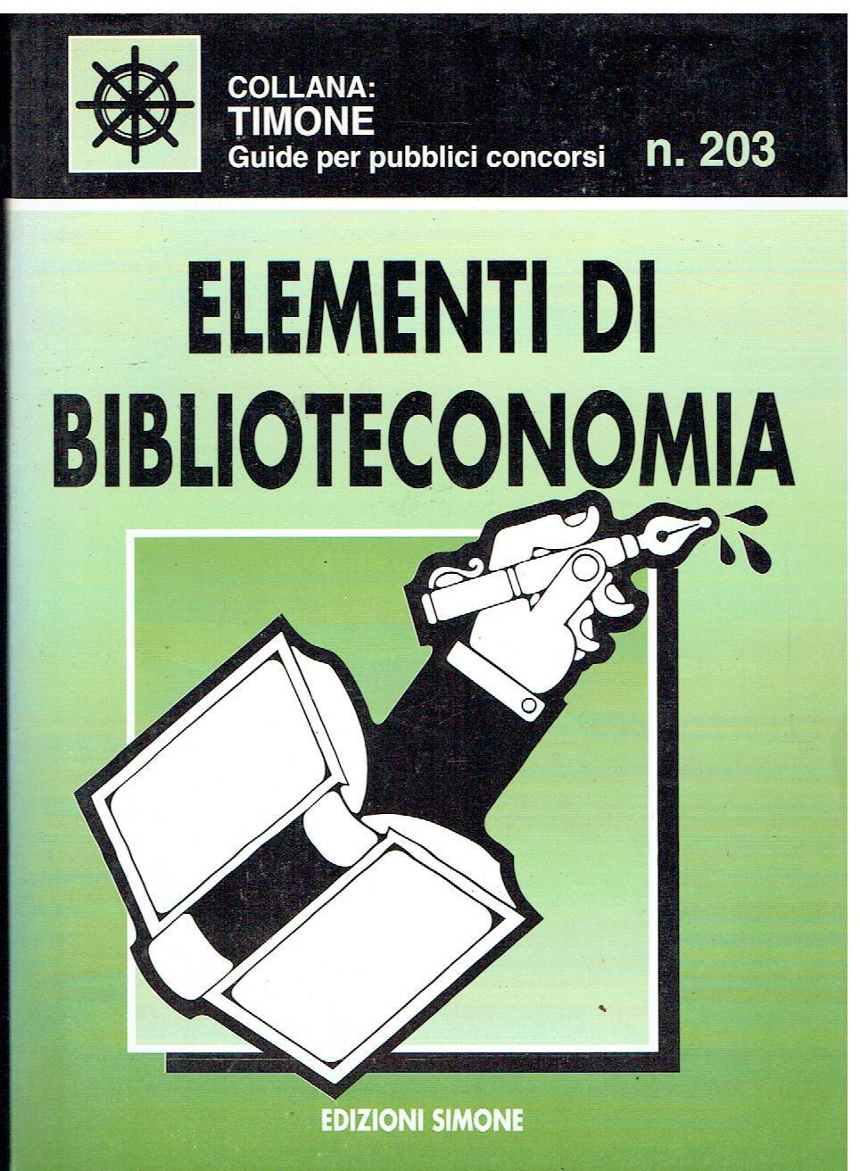 Elementi di biblioteconomia