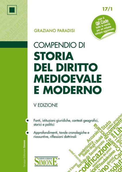 Compendio di storia del diritto medievale e moderno - Graziano Paradisi - ebook