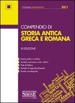 Compendio di storia antica greca e romana