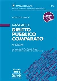 Manuale di diritto pubblico comparato - Federico Del Giudice - ebook