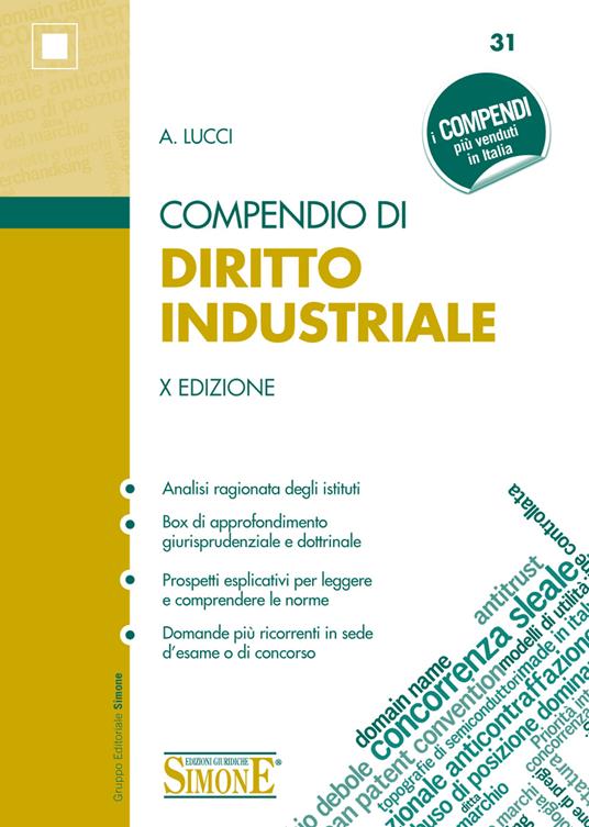 Compendio di diritto industriale - A. Lucci - ebook