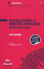 Istituzioni di diritto privato (diritto civile)