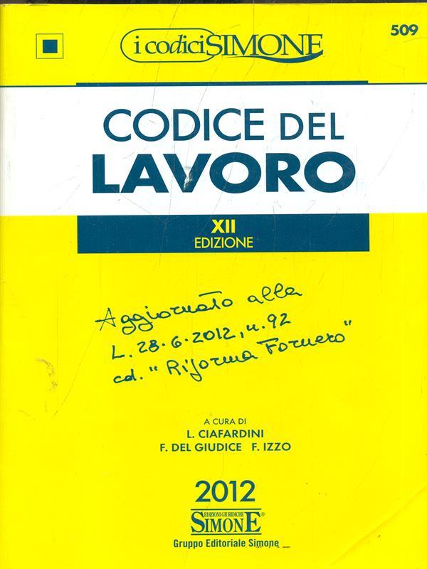 Codice del lavoro