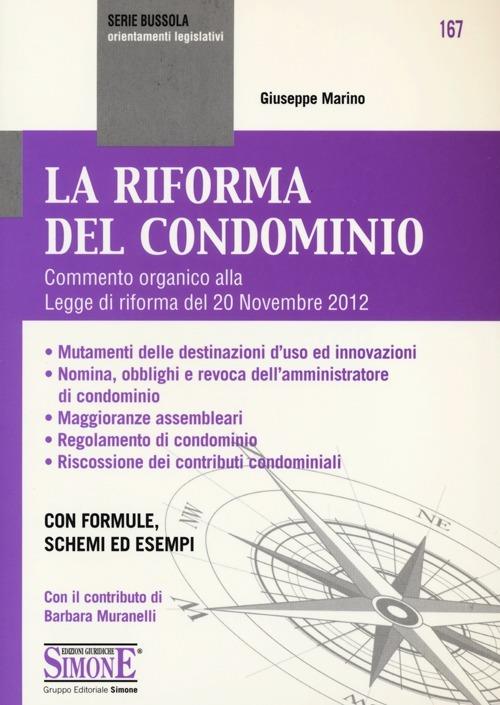 La riforma del condominio - Giuseppe Marino - copertina