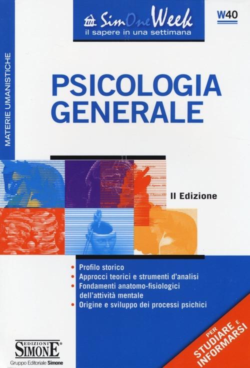 Psicologia generale - copertina