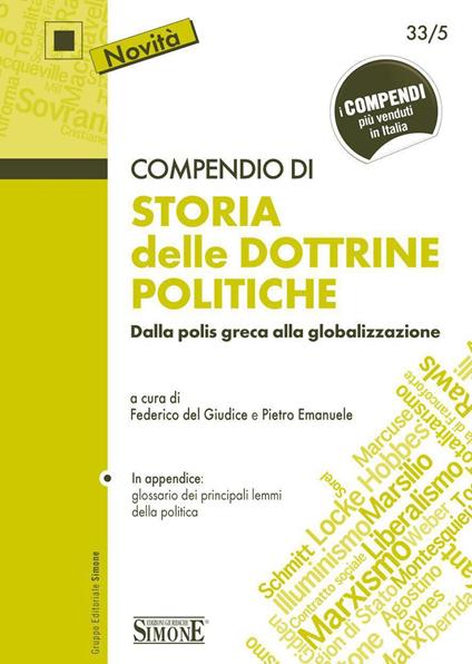 Compendio di storia delle dottrine politiche. Dalla polis greca alla globalizzazione - Federico Del Giudice,Pietro Emanuele - ebook