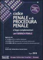 Codice penale e di procedura penale e leggi complementari per l'udienza penale
