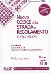 Nuovo codice della strada e regolamento. Ediz. minore - copertina