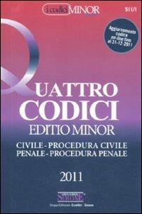 Quattro codici. Ediz. minor - copertina
