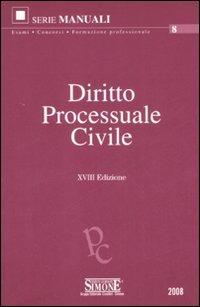 Diritto processuale civile - copertina