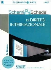 Schemi & schede di diritto internazionale - copertina