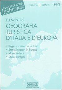 Elementi di geografia turistica d'Italia e d'Europa - copertina