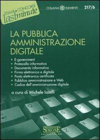 La pubblica amministrazione digitale - copertina