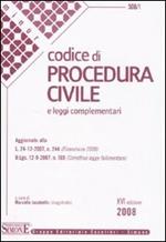 Codice di procedura civile. Leggi complementari