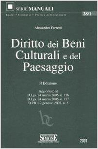 Diritto dei beni culturali e del paesaggio