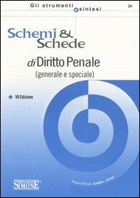 Schemi & schede di diritto penale (generale e speciale) - copertina