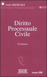 Diritto processuale civile - copertina