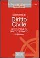 Elementi di diritto civile. Istituzioni di diritto privato - copertina