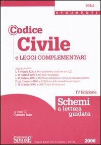 Codice civile e leggi complementari. Schemi a lettura guidata - copertina