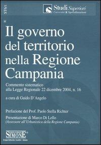 Il governo del territorio nella Regione Campania - copertina