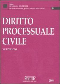 Diritto processuale civile - copertina