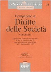 Compendio di diritto delle società - copertina