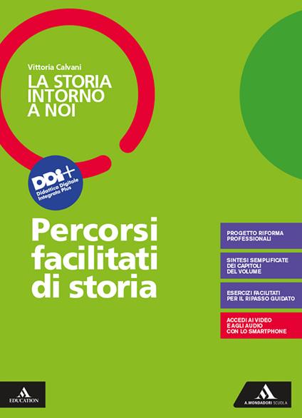La storia intorno a noi. Percorsi facilitati di storia. Per il triennio degli Ist. professionali. Con e-book. Con espansione online - Vittoria Calvani - copertina