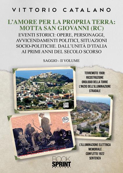 L’amore per la propria terra: Motta San Giovanni (RC) - Vittorio Catalano - copertina