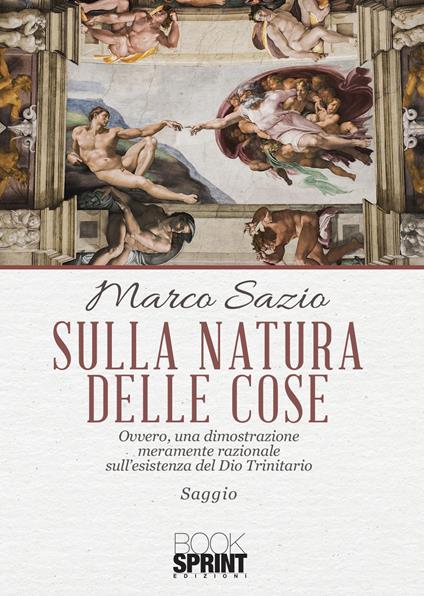 Sulla natura delle cose - Marco Sazio - copertina