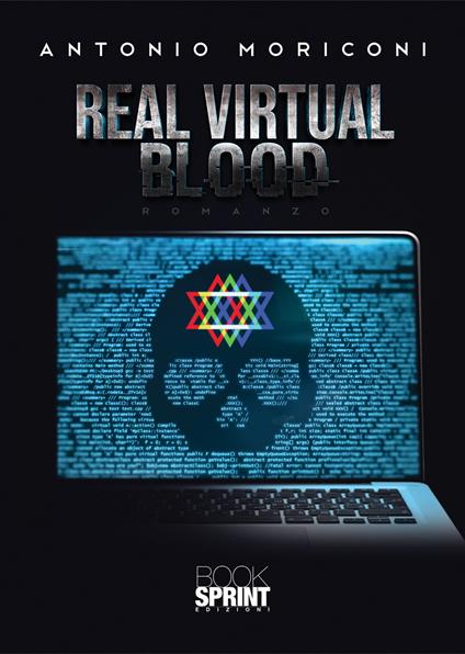 Real virtual blood - Antonio Moriconi - copertina