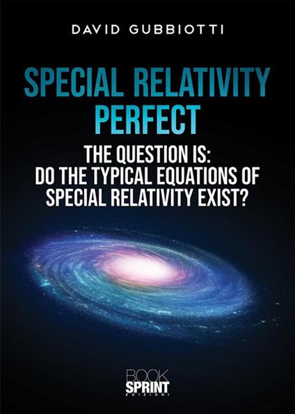 Special relativity perfect - David Gubbiotti - copertina