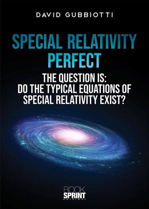 Special relativity perfect - David Gubbiotti - copertina