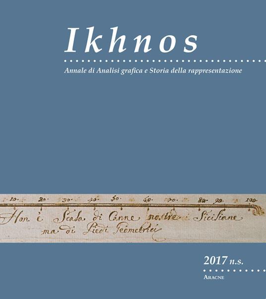 Ikhnos. Analisi grafica e storia della rappresentazione 2017 - copertina