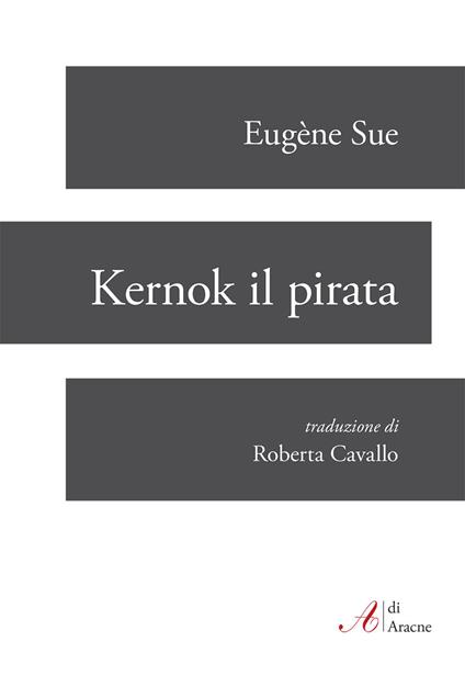 Kernok il pirata - Eugène Sue - copertina