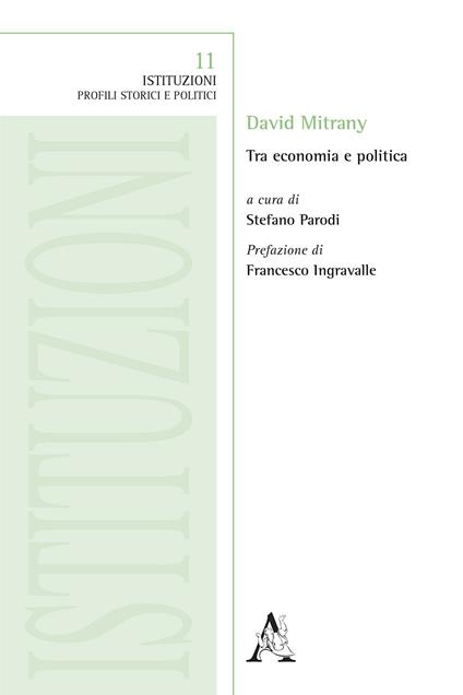 David Mitrany. Tra economia e politica - copertina