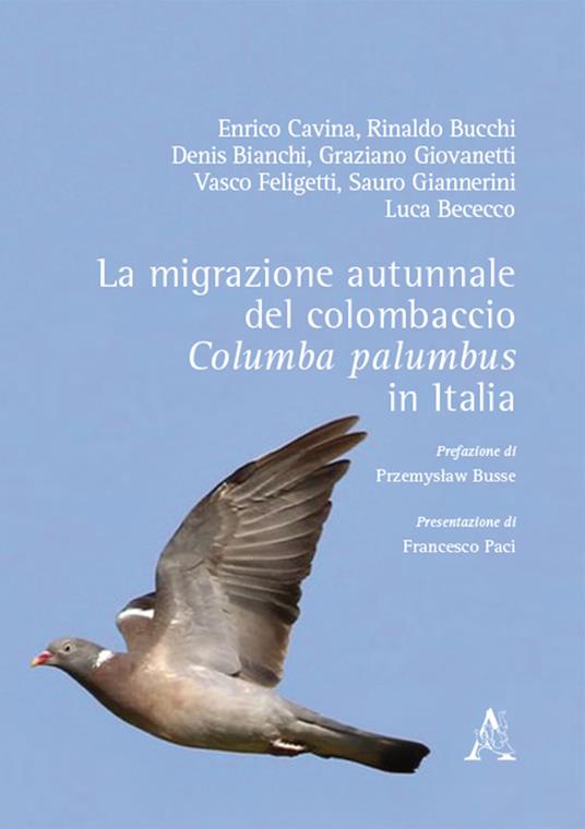La migrazione autunnale del colombaccio, Columba palumbus, in Italia - copertina