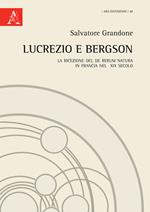 Lucrezio e Bergson. La ricezione del De rerum natura in Francia nel XIX secolo