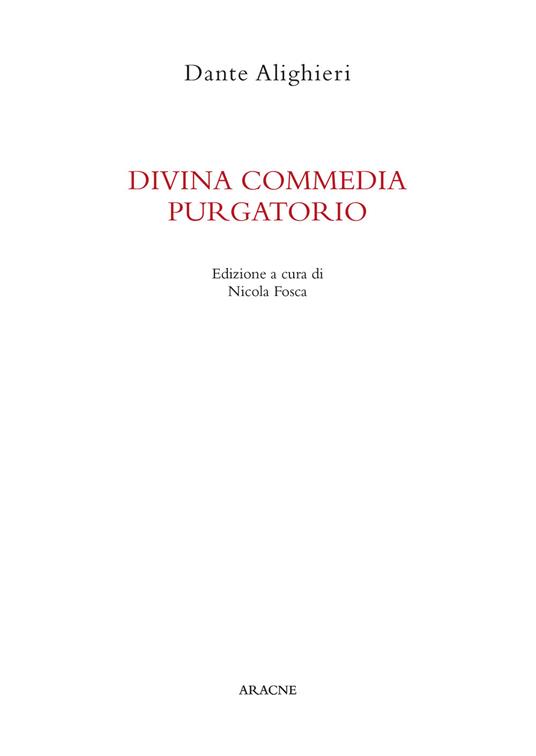 Divina Commedia. Purgatorio - Dante Alighieri - copertina