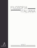 Filosofia italiana (2019). Vol. 2