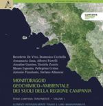 Monitoraggio geochimico-ambientale dei suoli della Regione Campania. Progetto Campania trasparente. Vol. 1: Elementi potenzialmente tossici e loro biodisponibilità.