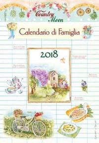 Country moon. Calendario di famiglia 2018 - copertina