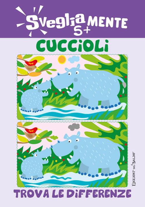 Cuccioli trova le differenze. Ediz. a colori - Anastasia Zanoncelli - copertina