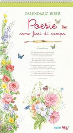Poesie come fiori di campo. Calendario 2022