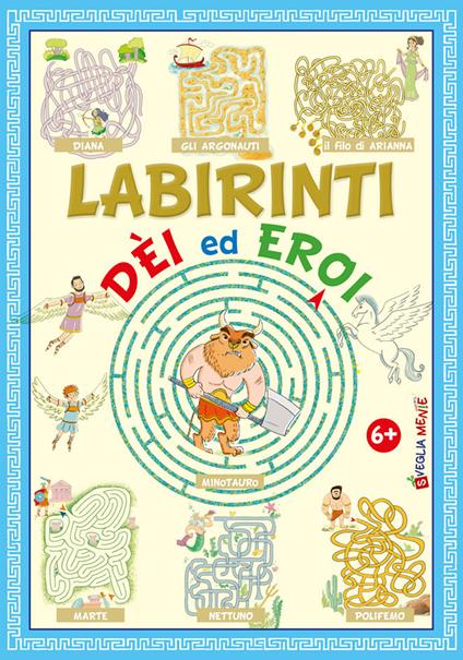 Labirinti. Dèi ed eroi - copertina